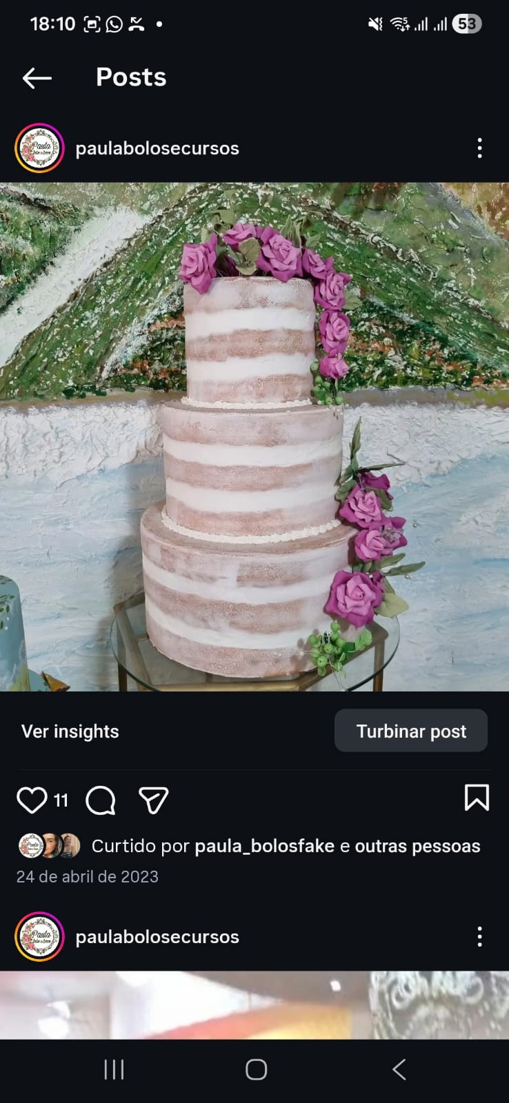 Casamento Naked cake