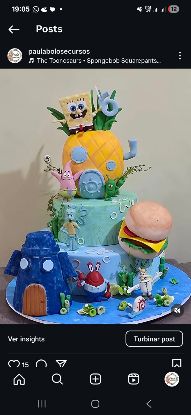 Bob esponja abacaxi