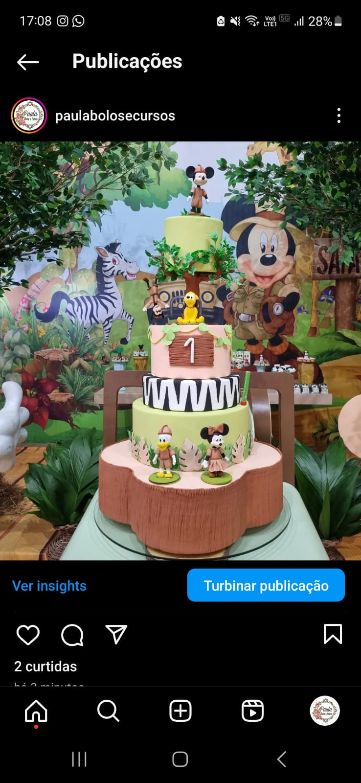 Mickey safari 1 árvore