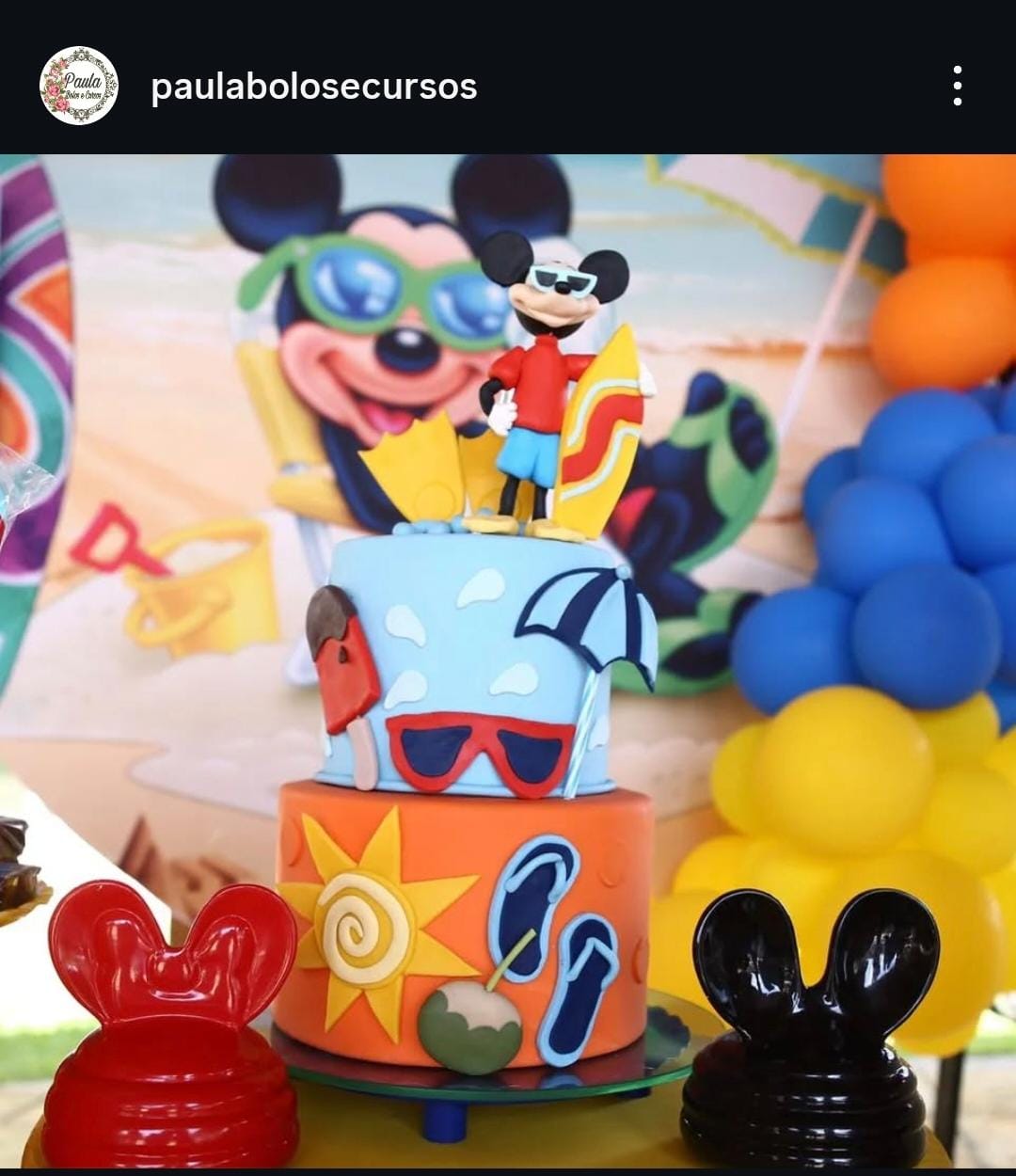 Mickey pool party