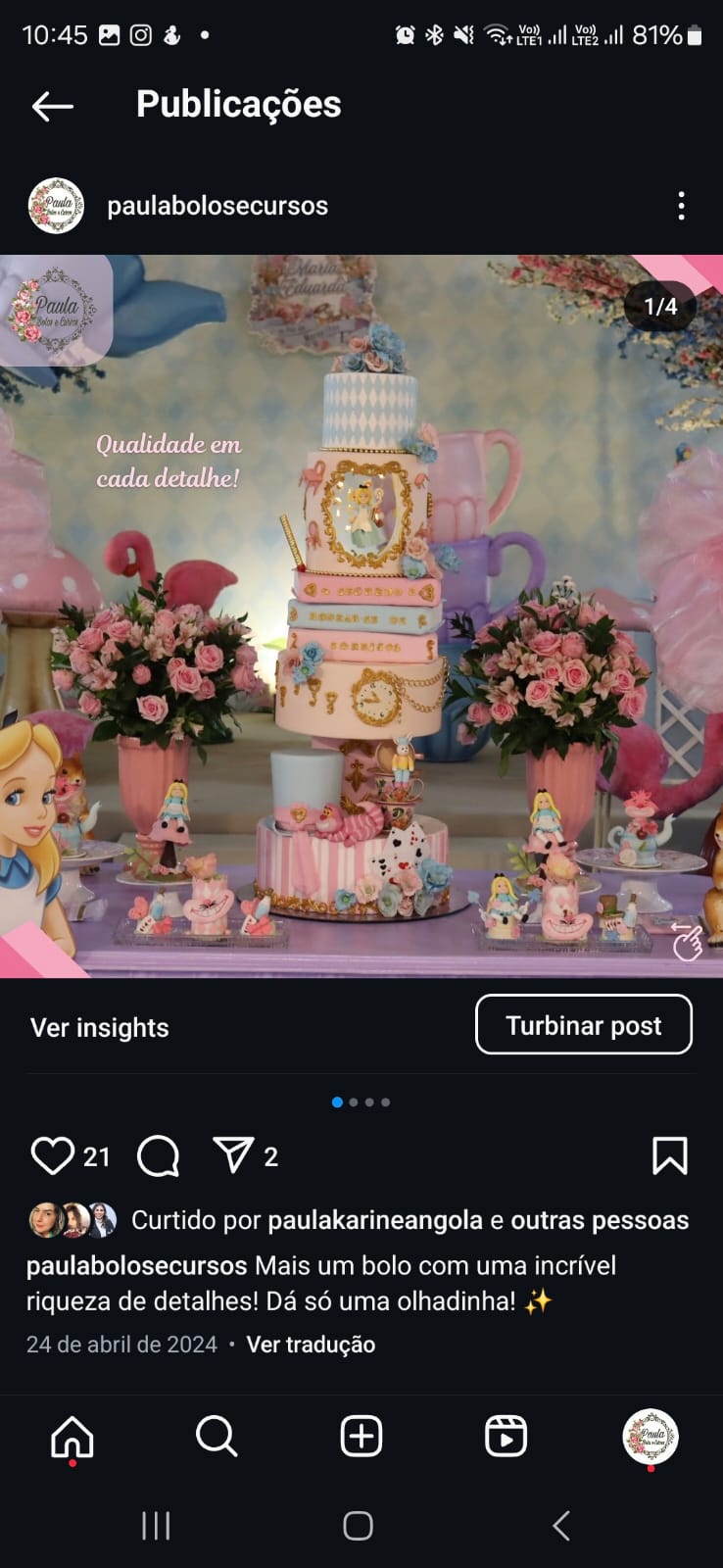Alice cabeça pra baixo