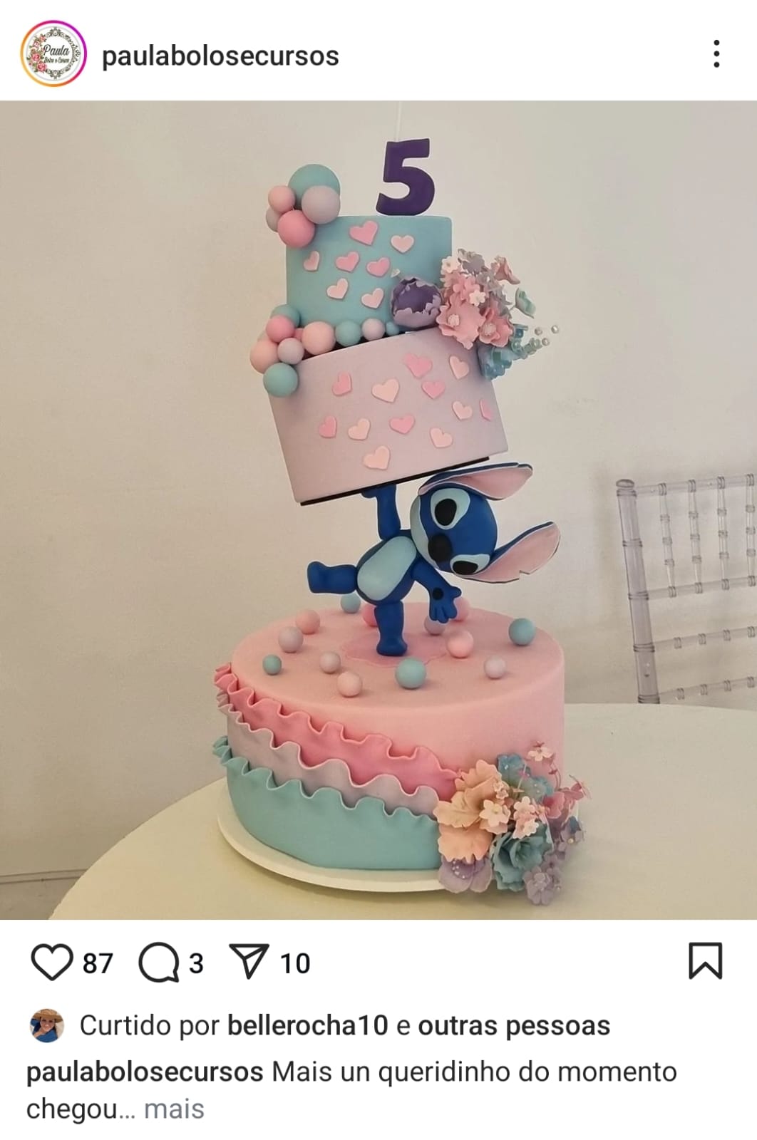 Stitch equilibrista