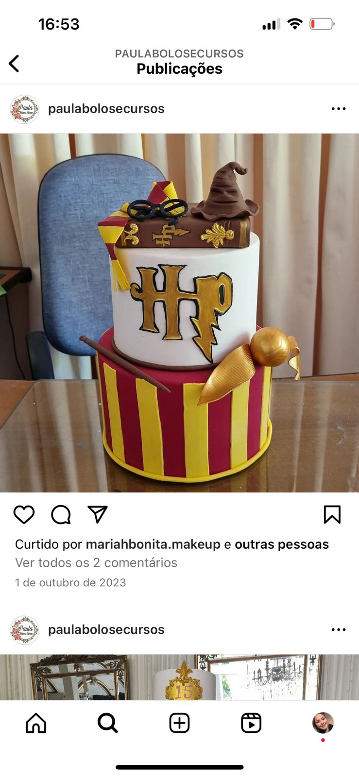 Harry potter listrado