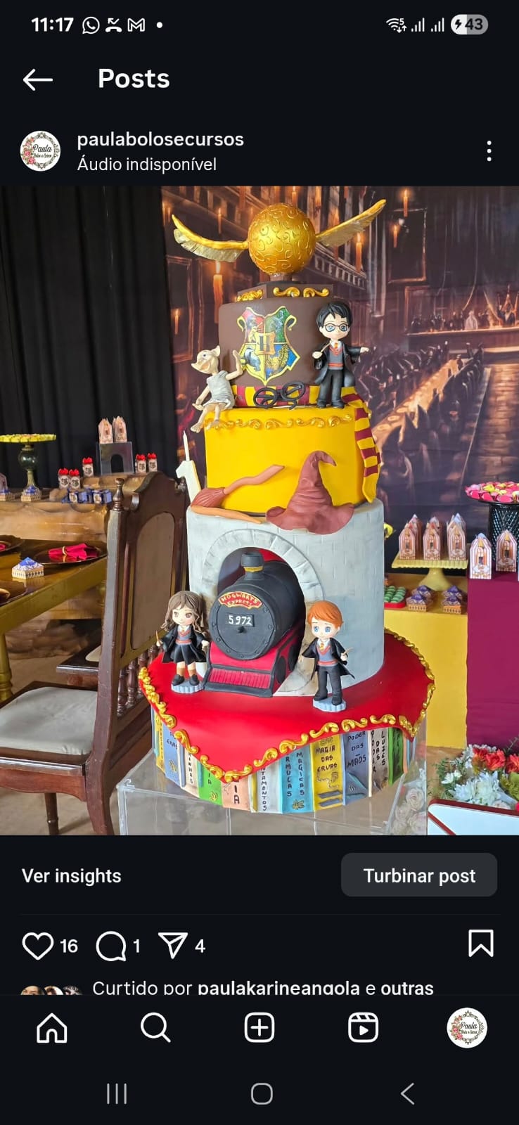 Harry potter lenço