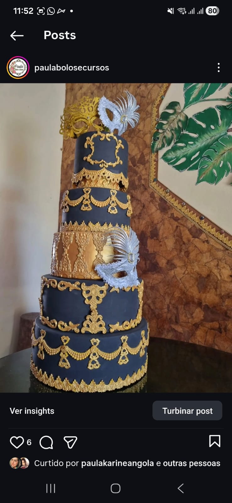 Preto gemeo dourado