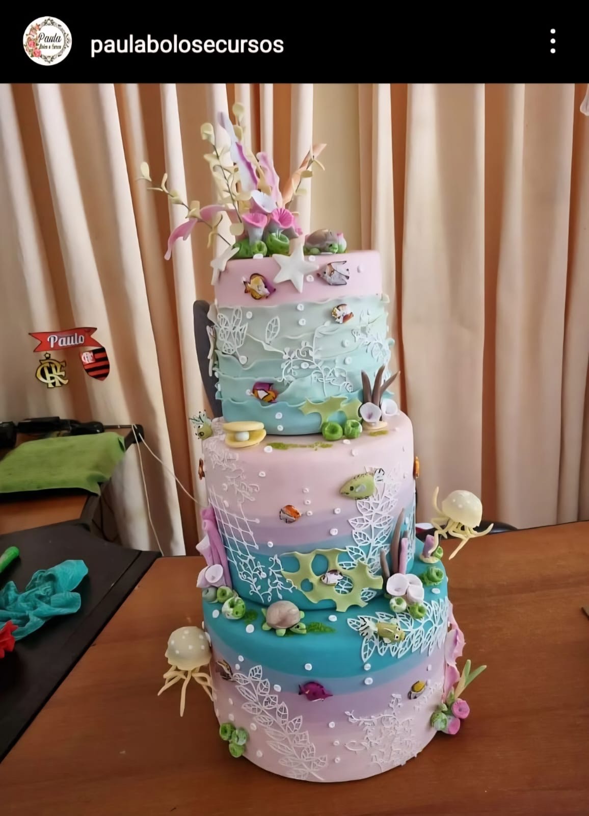 Fundo mar Tiffany